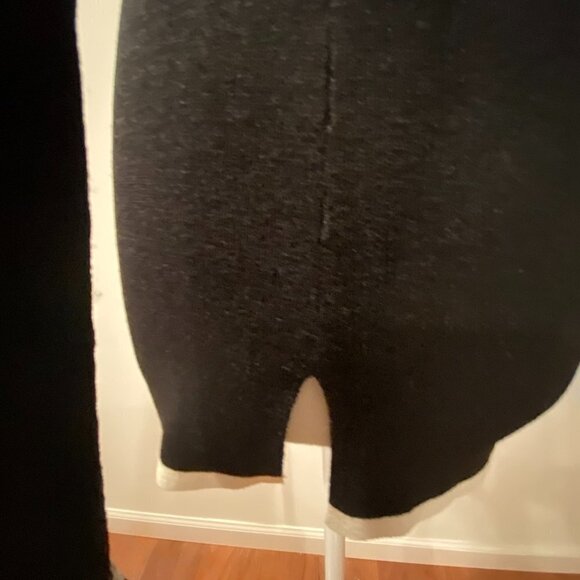 Women's Tailor B. Moss Black and White Long Sleeve Top - Size Small - Picture 4 of 6